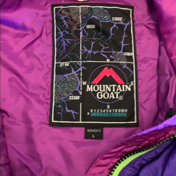 Mountain Goat purple ski jacket - Picture 2 of 5